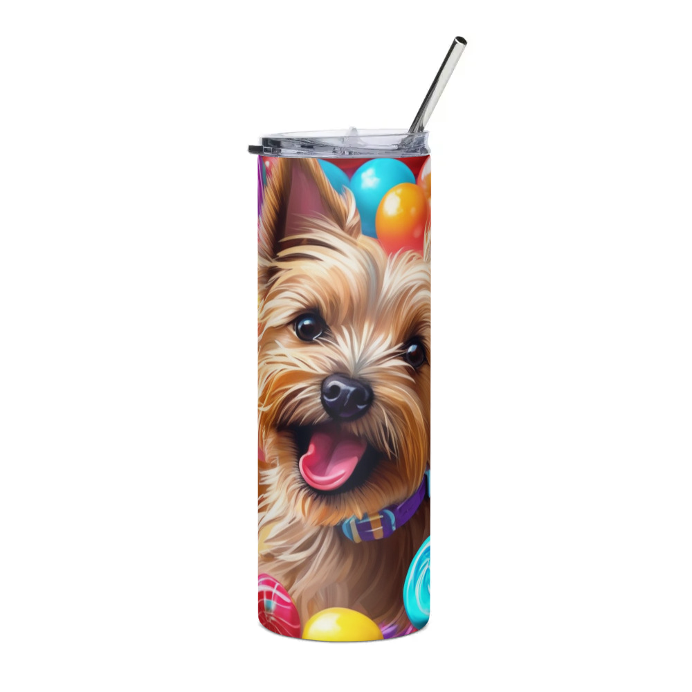 PugMug Custom Cairn Terrier Stainless Steel Tumbler