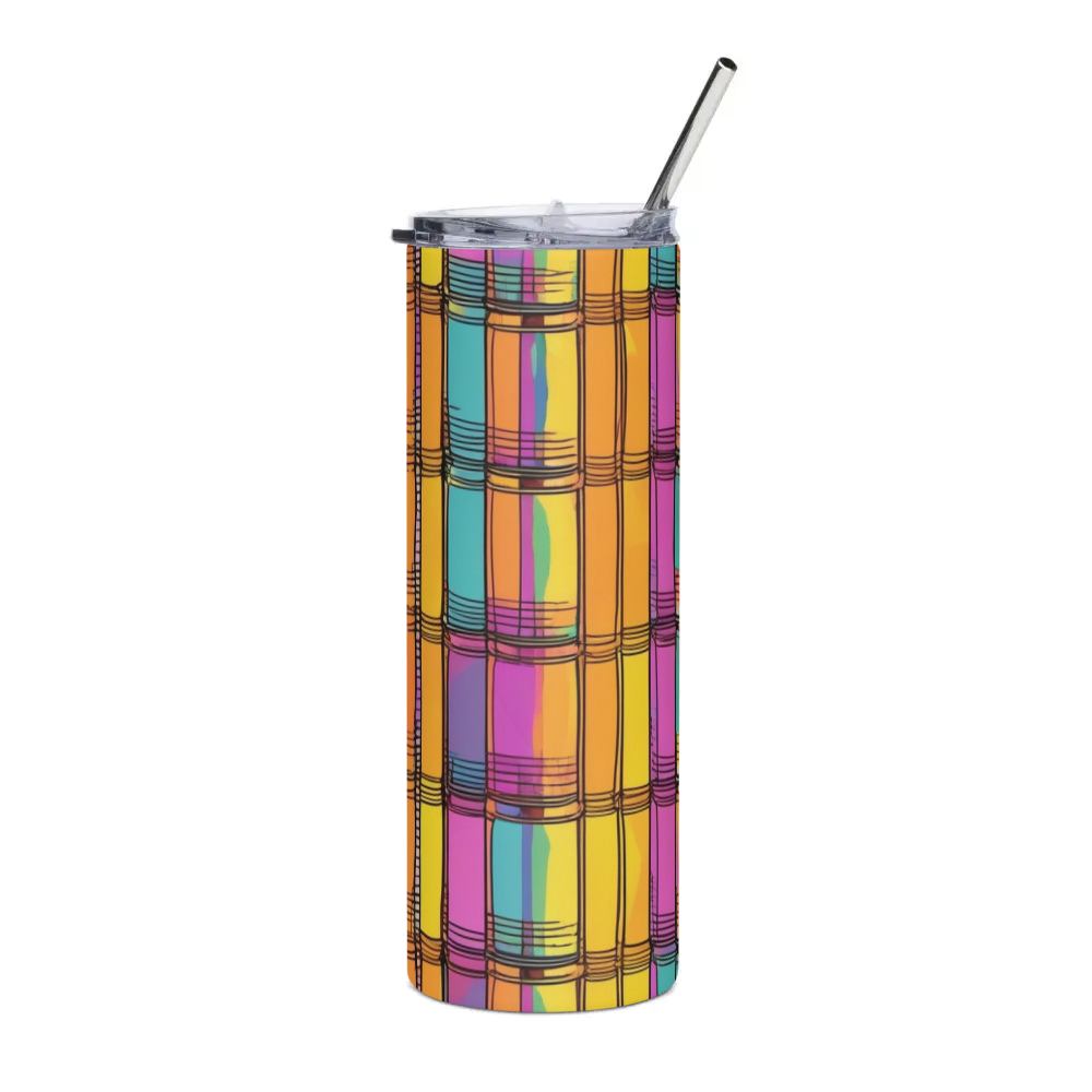 PugMug Custom Tabby Abyssinian Cat Stainless Steel Tumbler