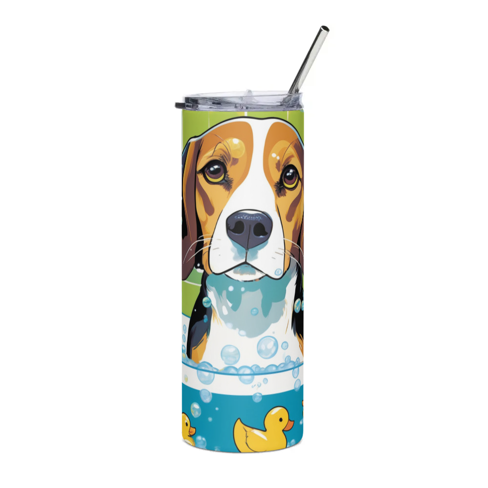 PugMug Custom Beagle Stainless Steel Tumbler