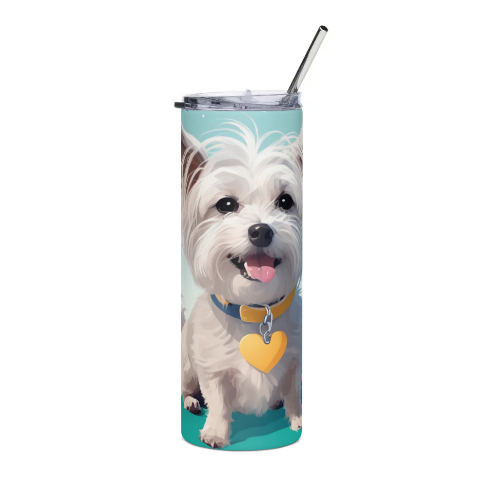 PugMug Custom Leo Stainless Steel Tumbler