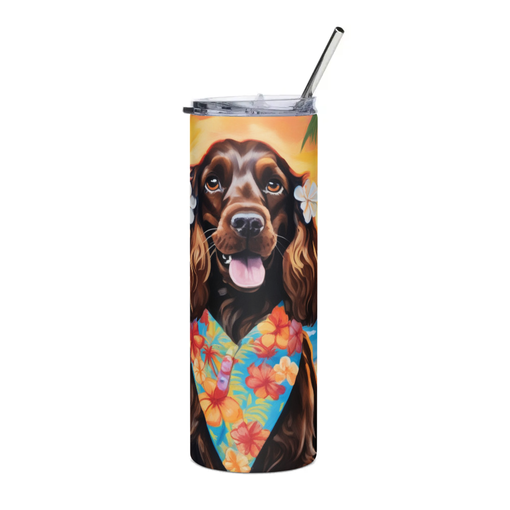 PugMug Custom Cocker Spaniel Stainless Steel Tumbler