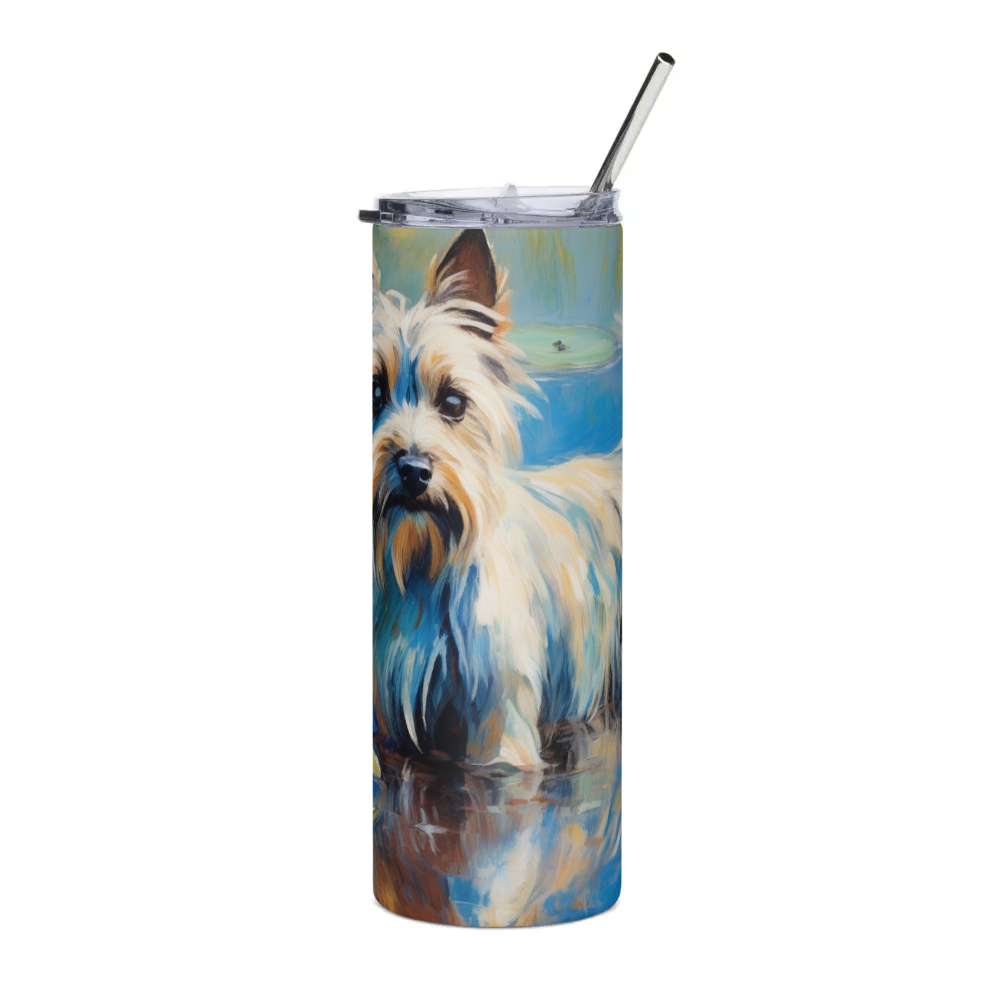 PugMug Custom Cairn Terrier Stainless Steel Tumbler