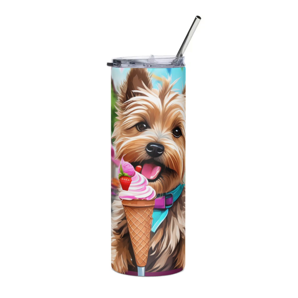 PugMug Custom Cairn Terrier Stainless Steel Tumbler