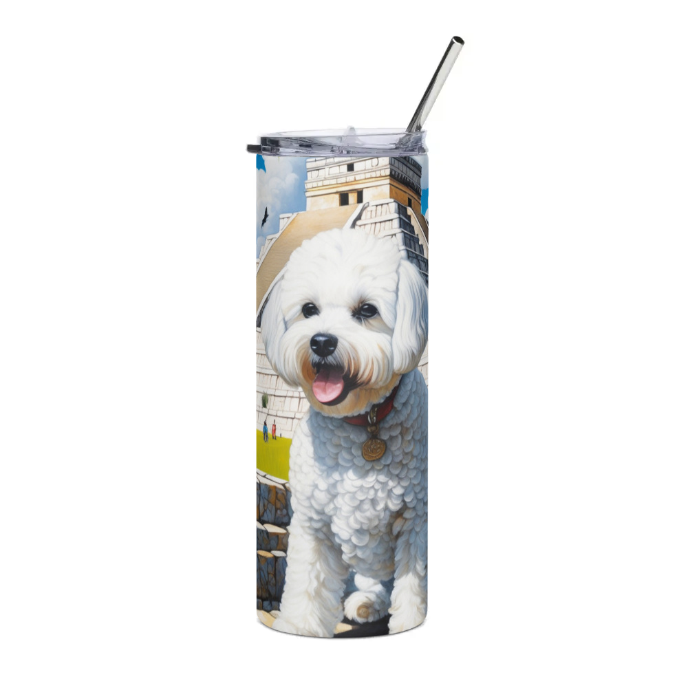 PugMug Custom Bichons Frise Stainless Steel Tumbler
