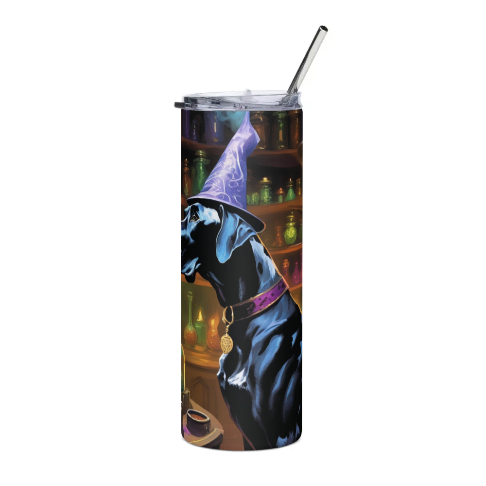 PugMug Custom Great Dane Stainless Steel Tumbler