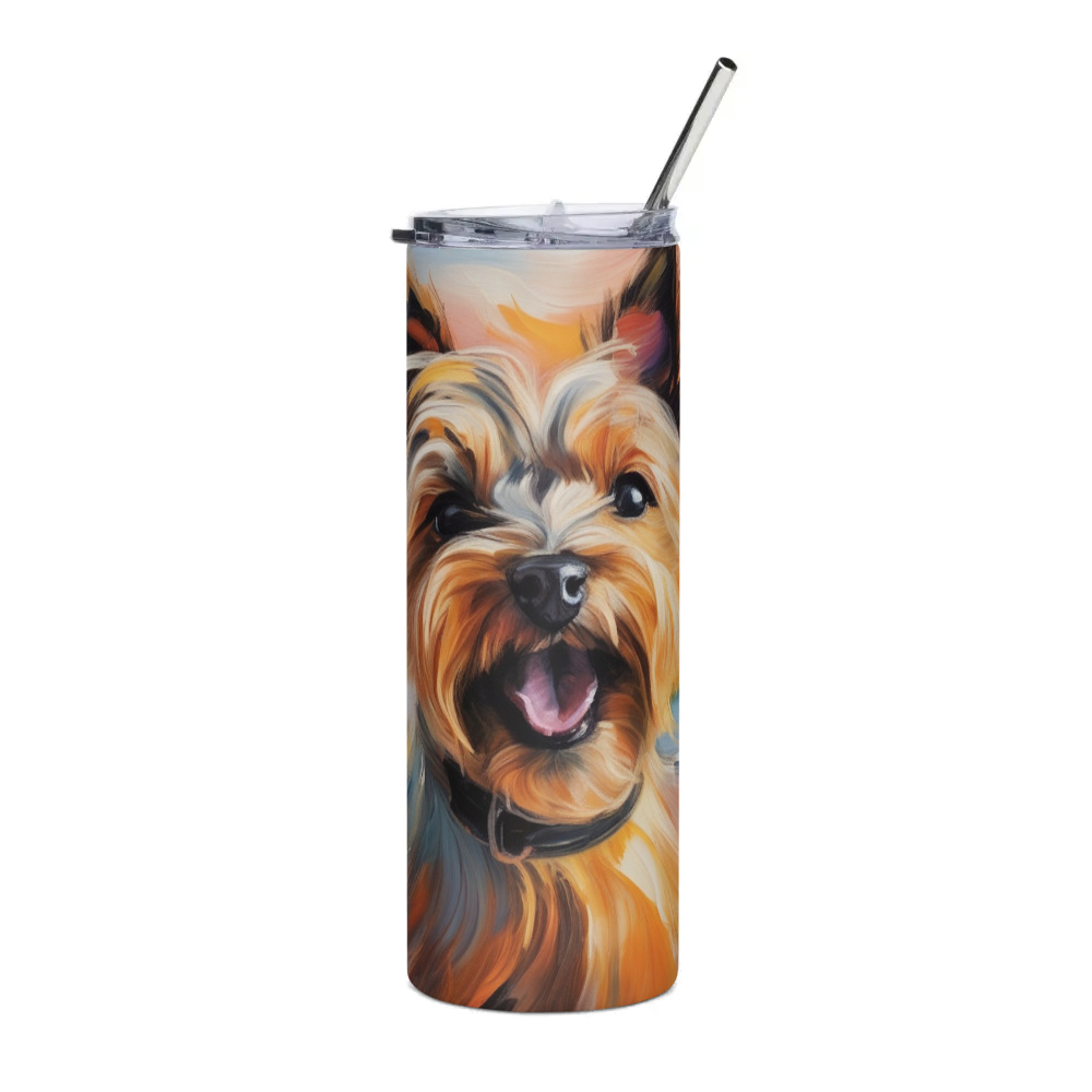 PugMug Custom Cairn Terrier Stainless Steel Tumbler
