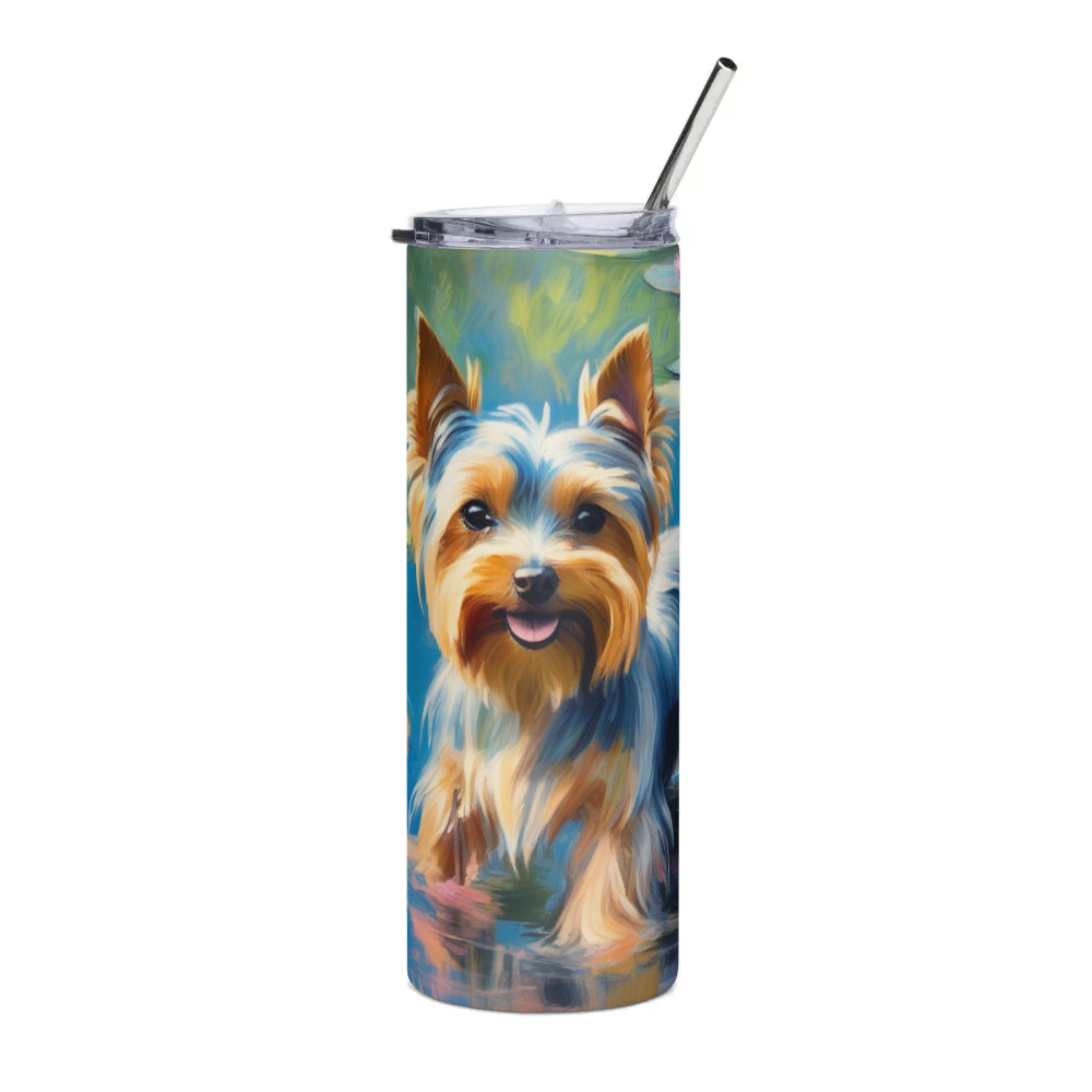PugMug Custom Yorkshire Terrier Stainless Steel Tumbler