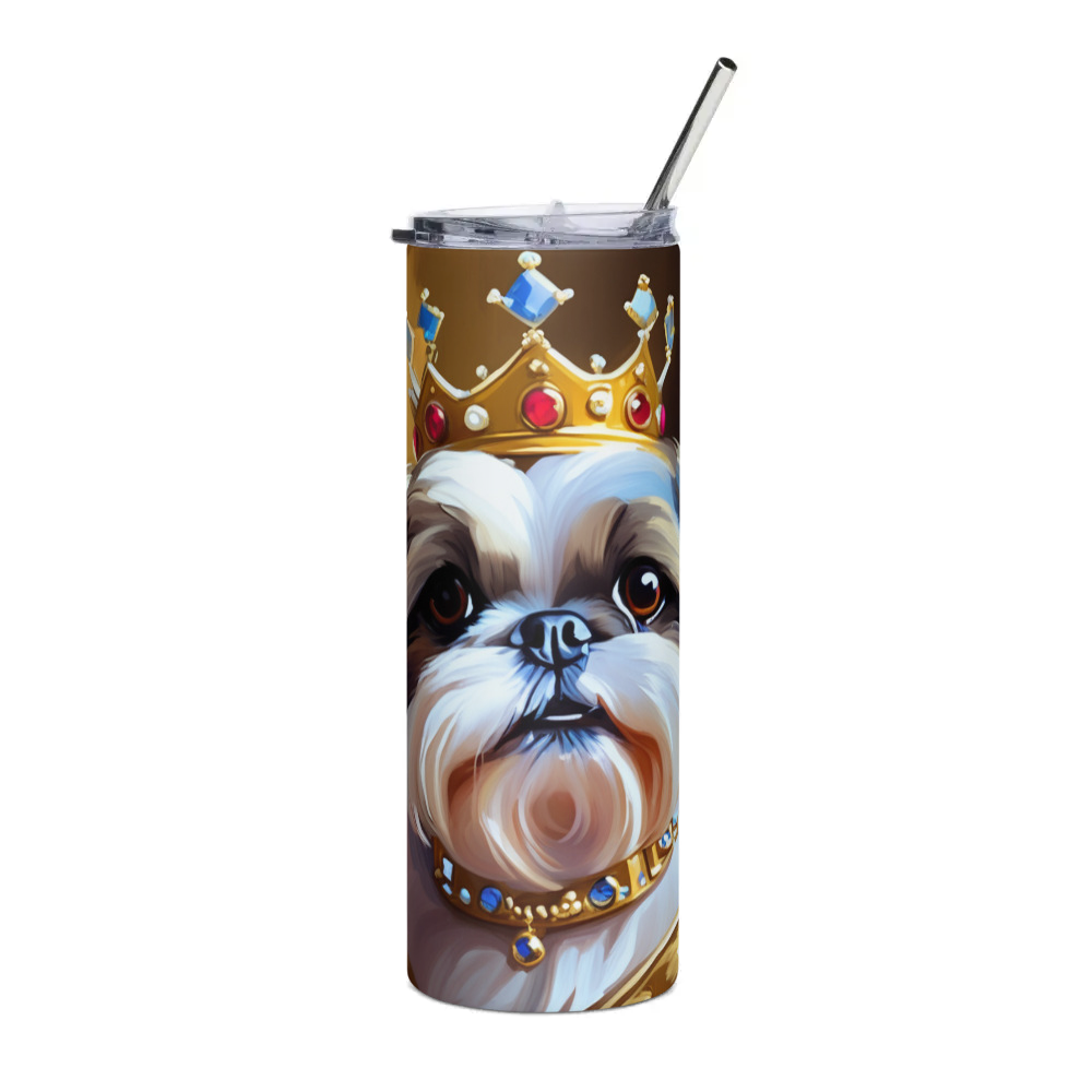 PugMug Custom Shih Tzu Stainless Steel Tumbler