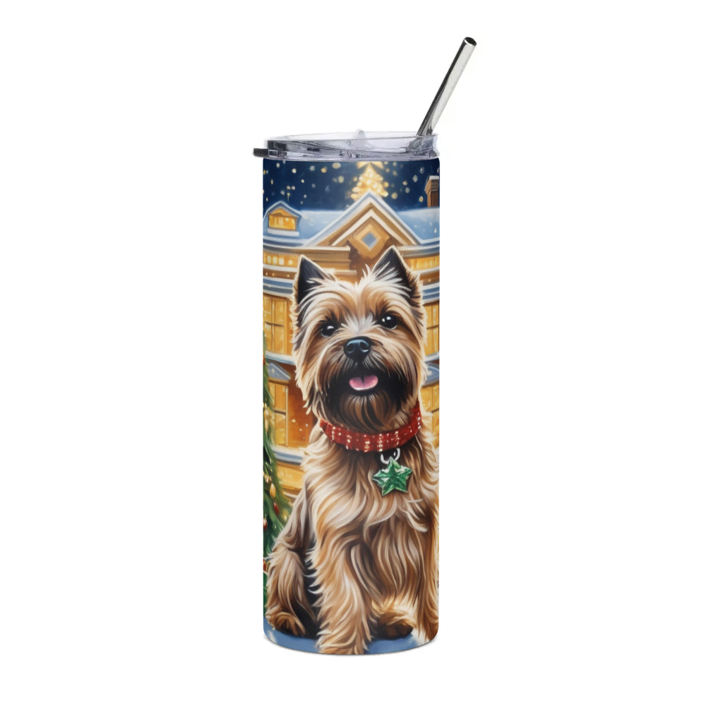 PugMug Custom Cairn Terrier Stainless Steel Tumbler