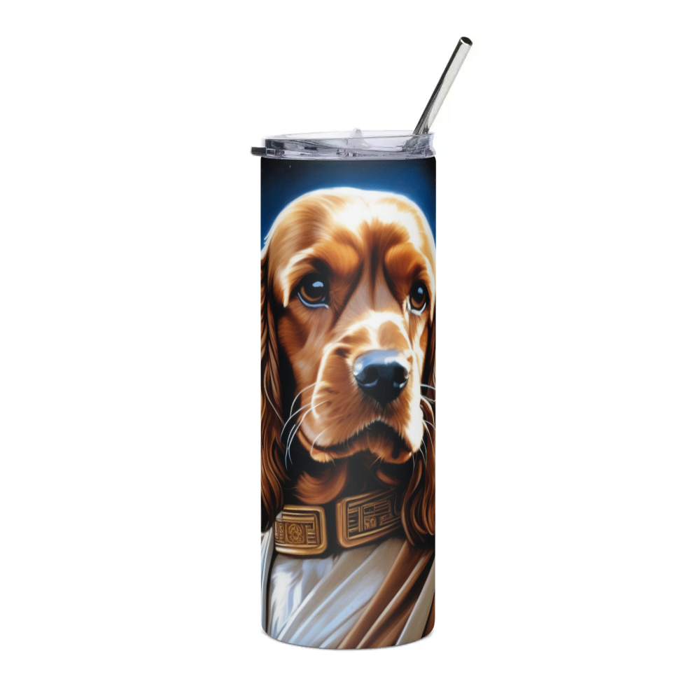 PugMug Custom Cocker Spaniel Stainless Steel Tumbler