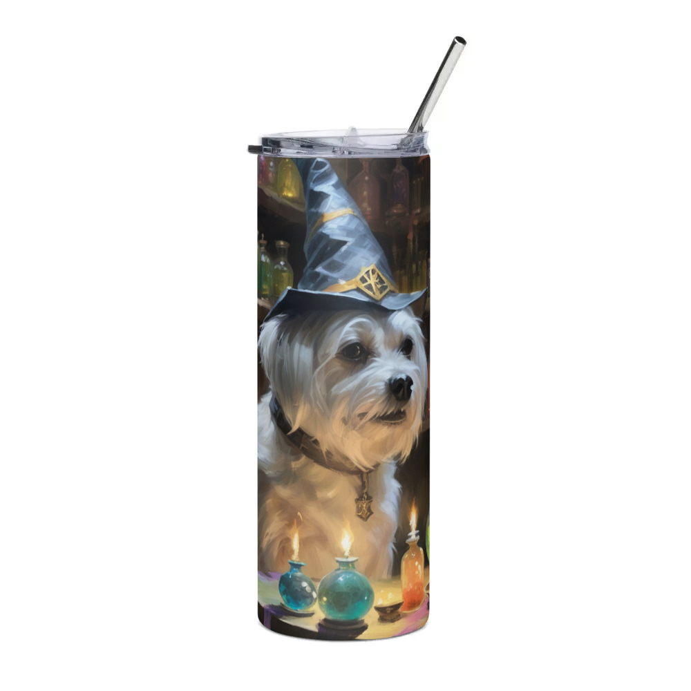 PugMug Custom Leo Stainless Steel Tumbler