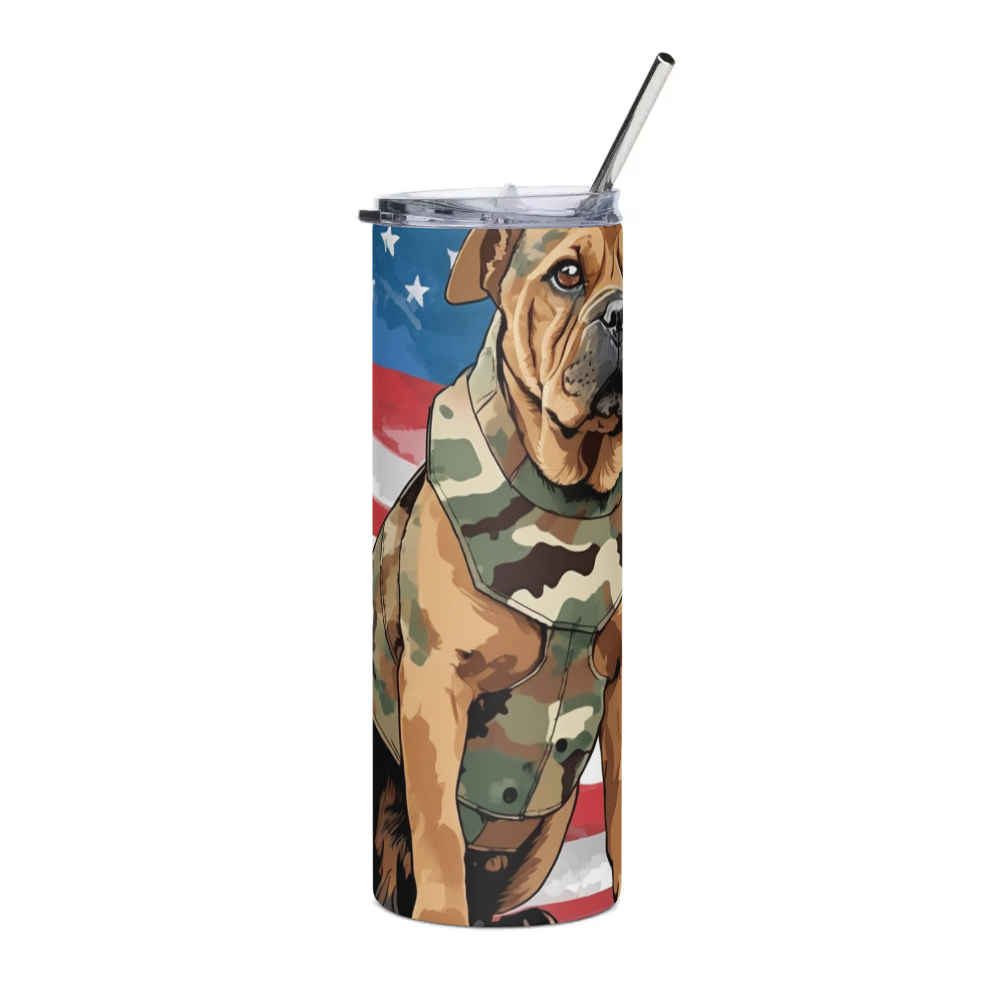 PugMug Custom Halina Stainless Steel Tumbler