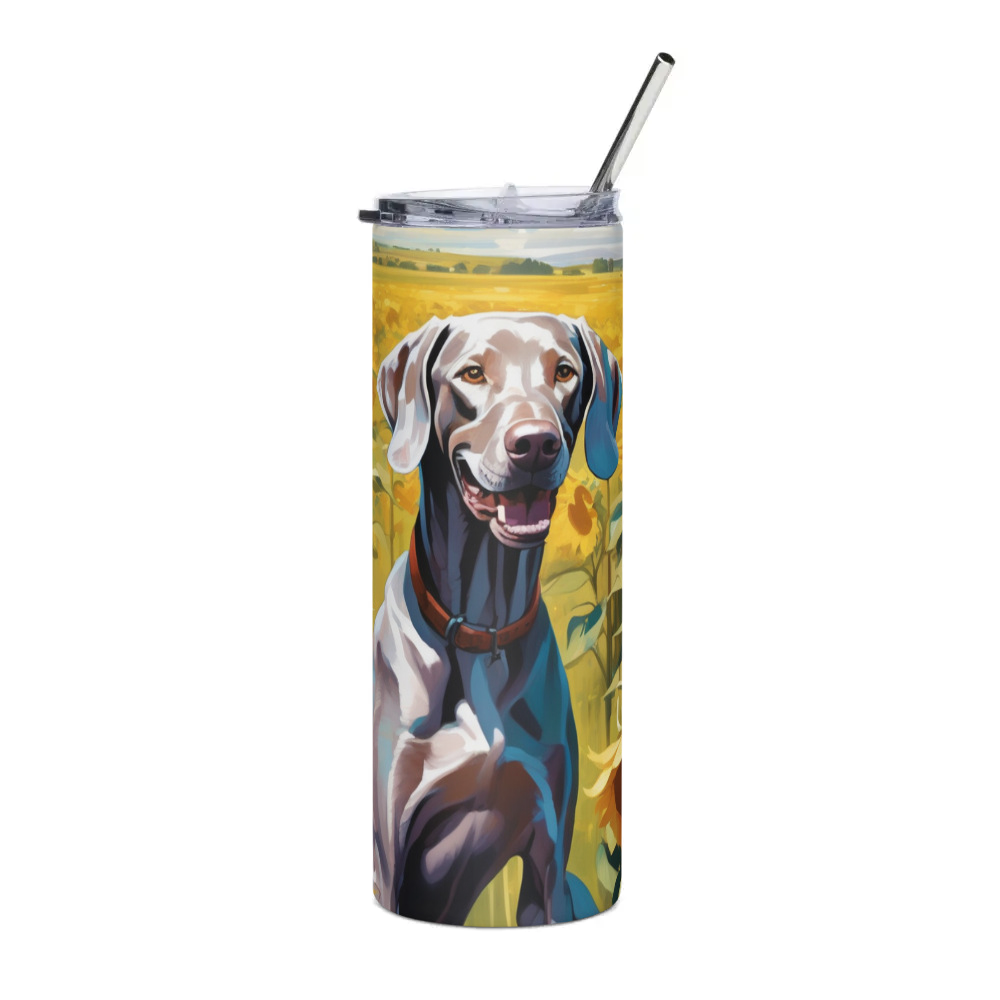 PugMug Custom Pet Stainless Steel Tumbler
