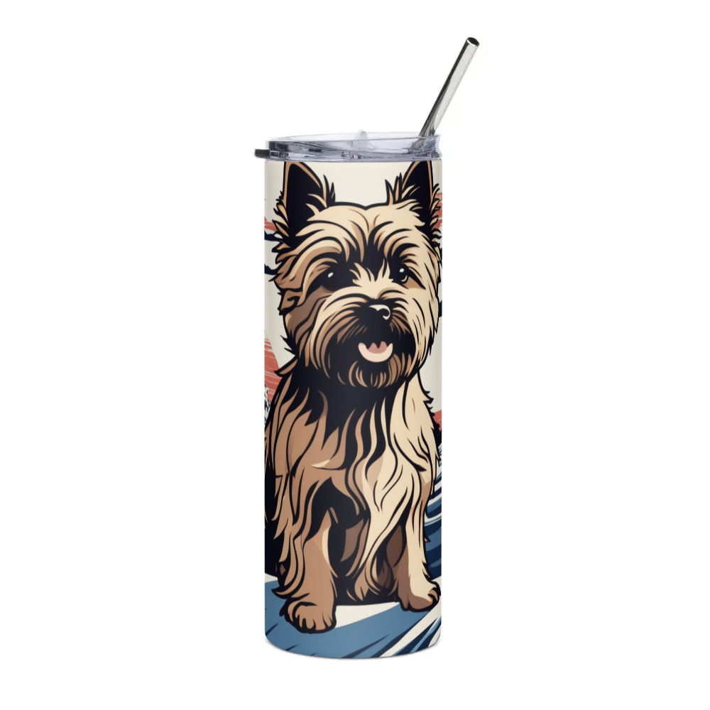 PugMug Custom Cairn Terrier Stainless Steel Tumbler