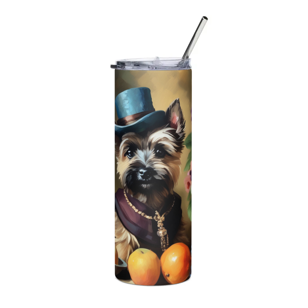 PugMug Custom Cairn Terrier Stainless Steel Tumbler