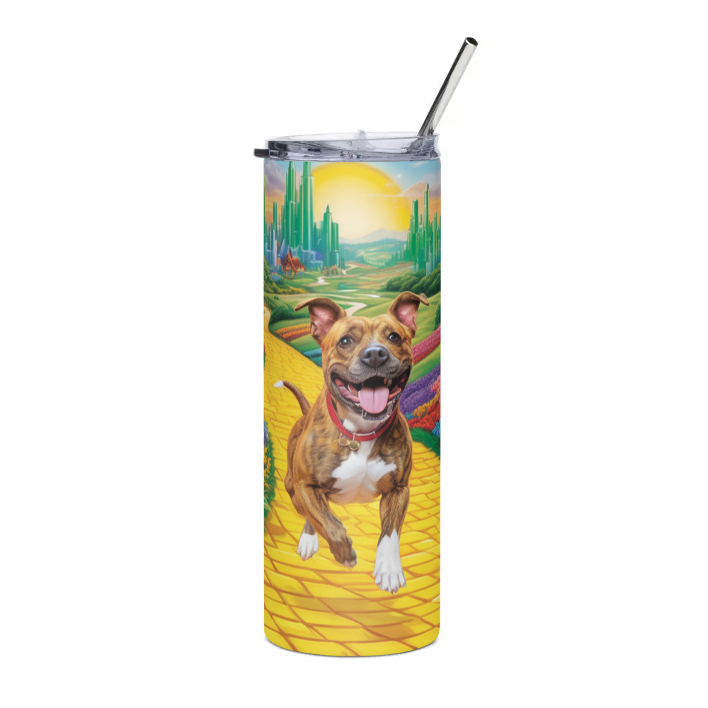 PugMug Custom Tony Hawk Stainless Steel Tumbler