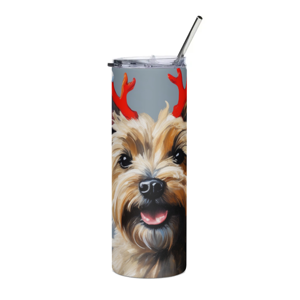PugMug Custom Cairn Terrier Stainless Steel Tumbler