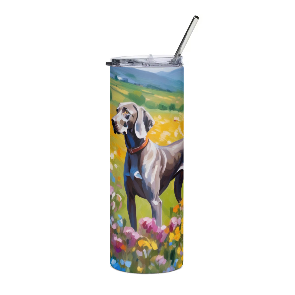 PugMug Custom Pet Stainless Steel Tumbler