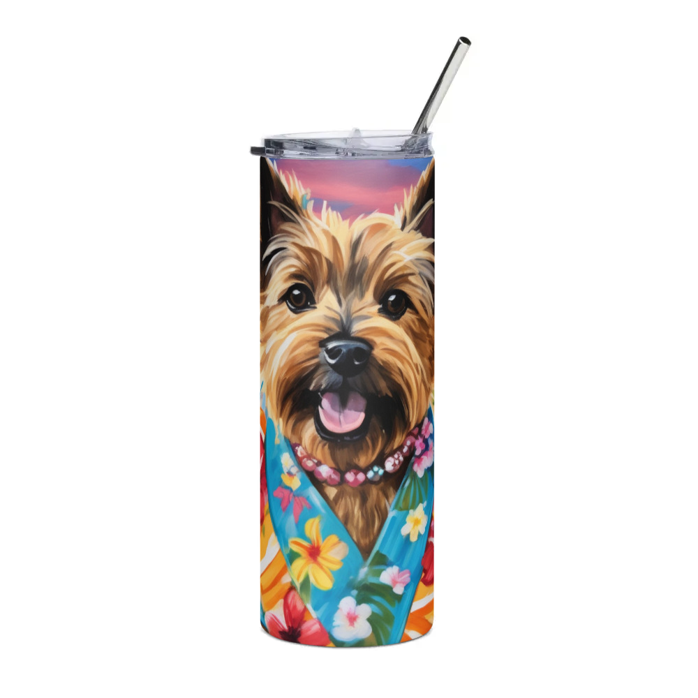 PugMug Custom Cairn Terrier Stainless Steel Tumbler