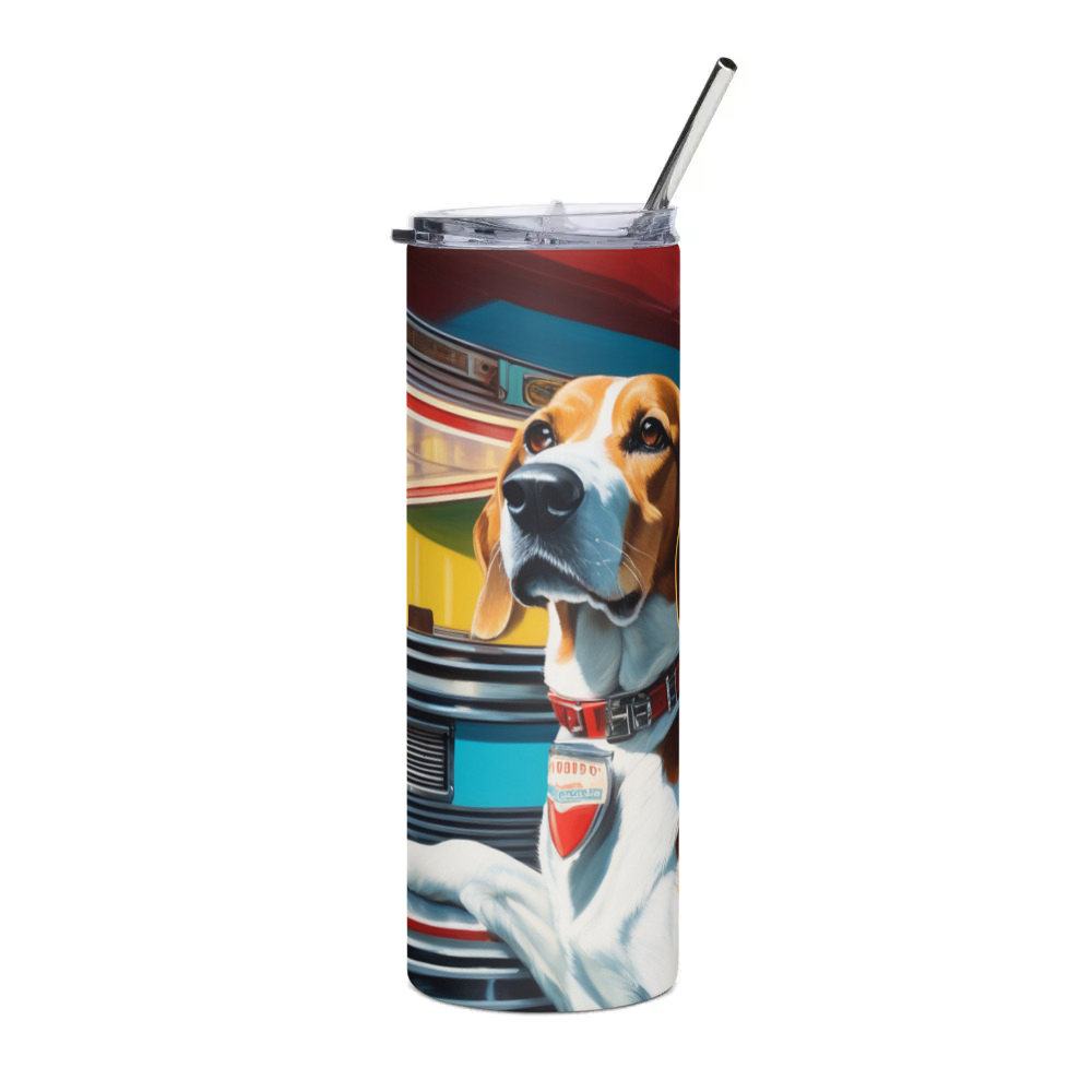 PugMug Custom Beagle Stainless Steel Tumbler