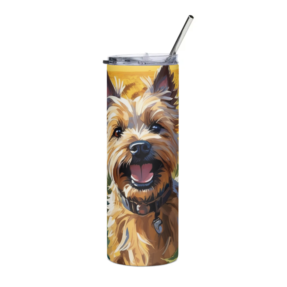 PugMug Custom Cairn Terrier Stainless Steel Tumbler