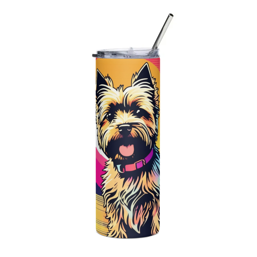 PugMug Custom Cairn Terrier Stainless Steel Tumbler
