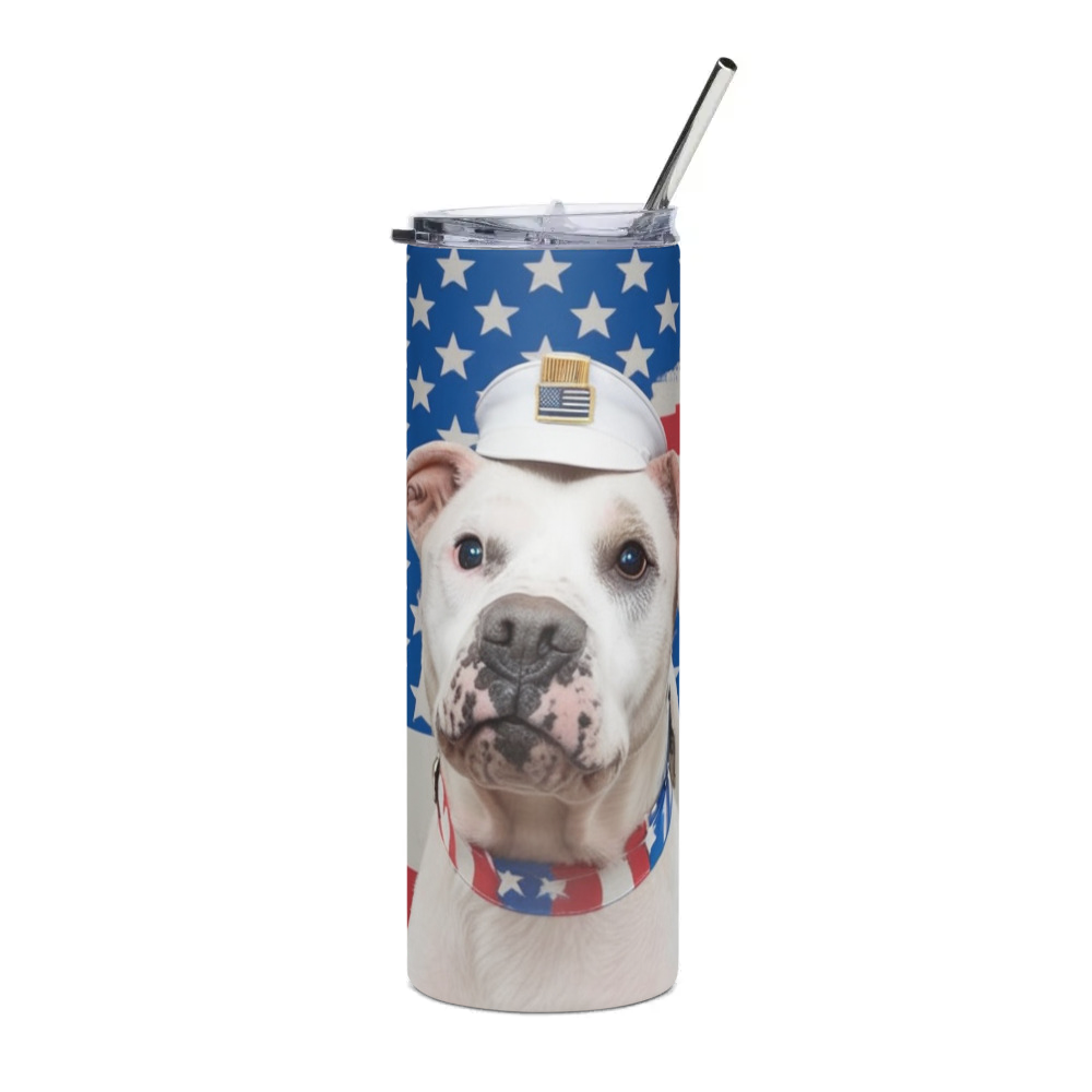 PugMug Custom Melody Stainless Steel Tumbler