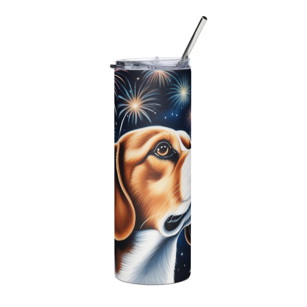 PugMug Custom Beagle Stainless Steel Tumbler