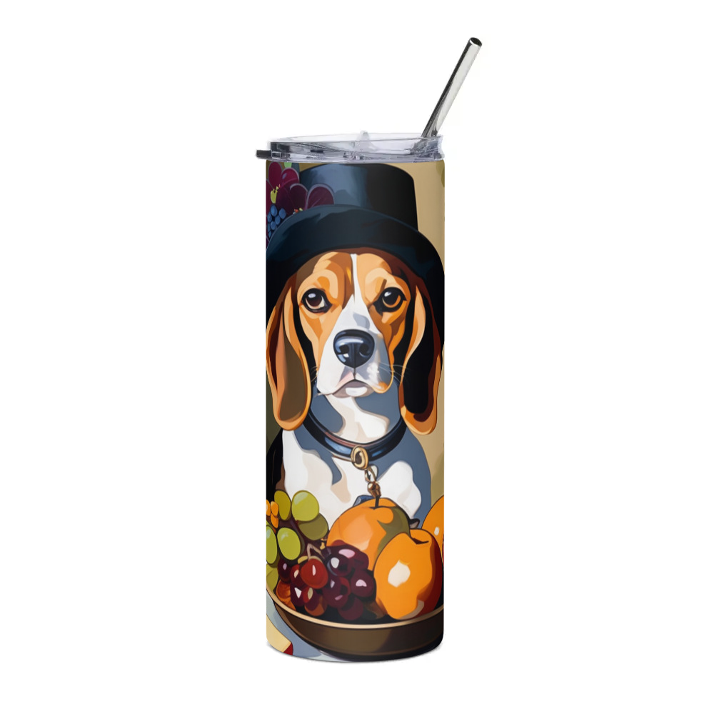 PugMug Custom Beagle Stainless Steel Tumbler