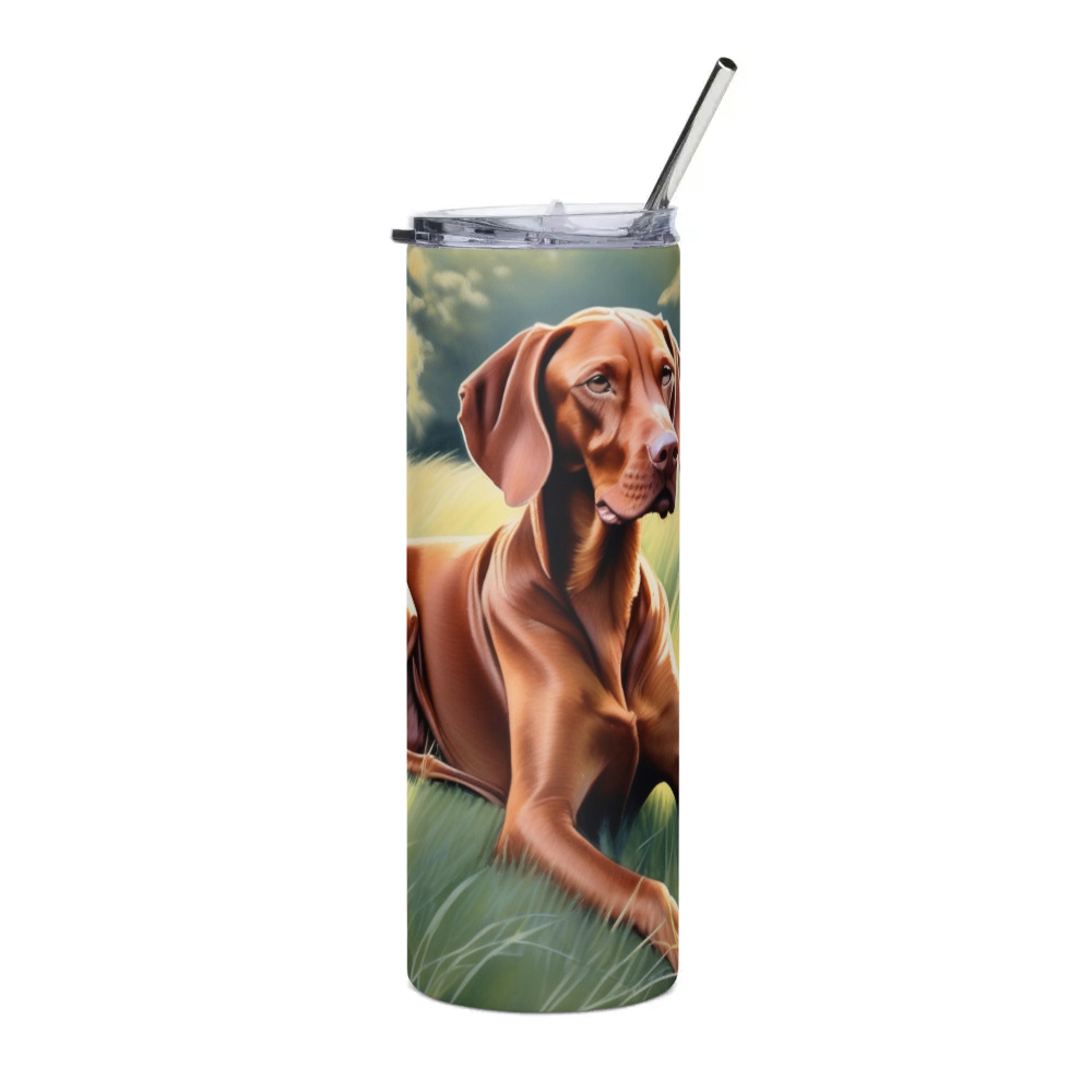 PugMug Custom Vizsla Stainless Steel Tumbler