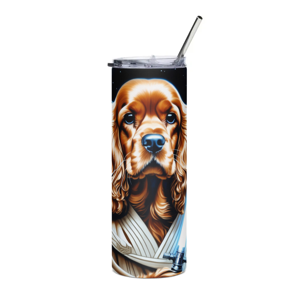 PugMug Custom Cocker Spaniel Stainless Steel Tumbler