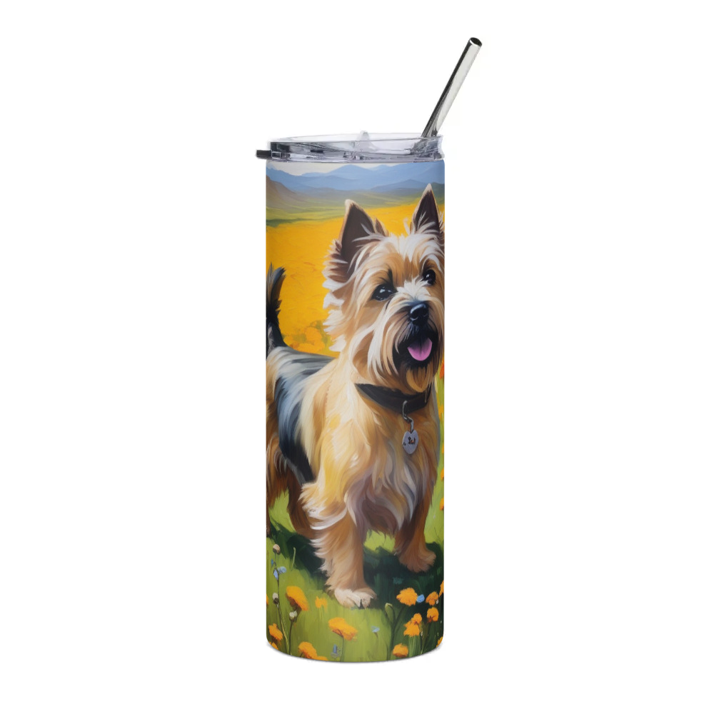PugMug Custom Cairn Terrier Stainless Steel Tumbler