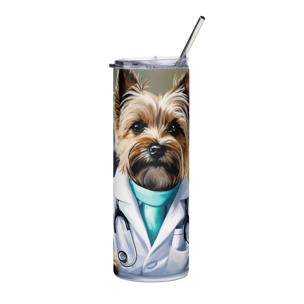 PugMug Custom Cairn Terrier Stainless Steel Tumbler