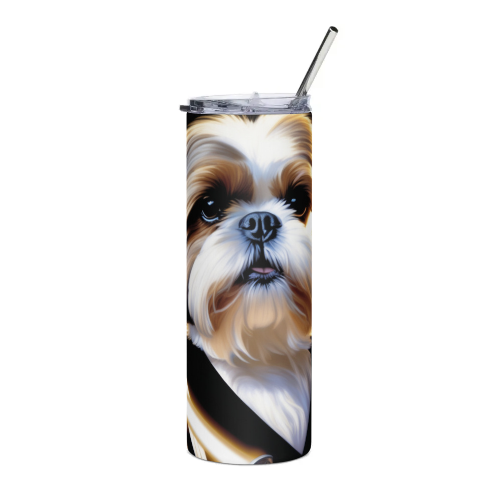 PugMug Custom Shih Tzu Stainless Steel Tumbler
