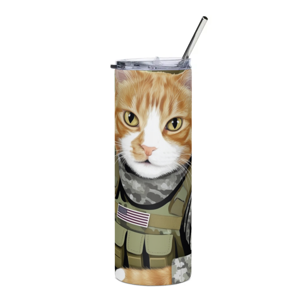 PugMug Custom Jack Jack Stainless Steel Tumbler