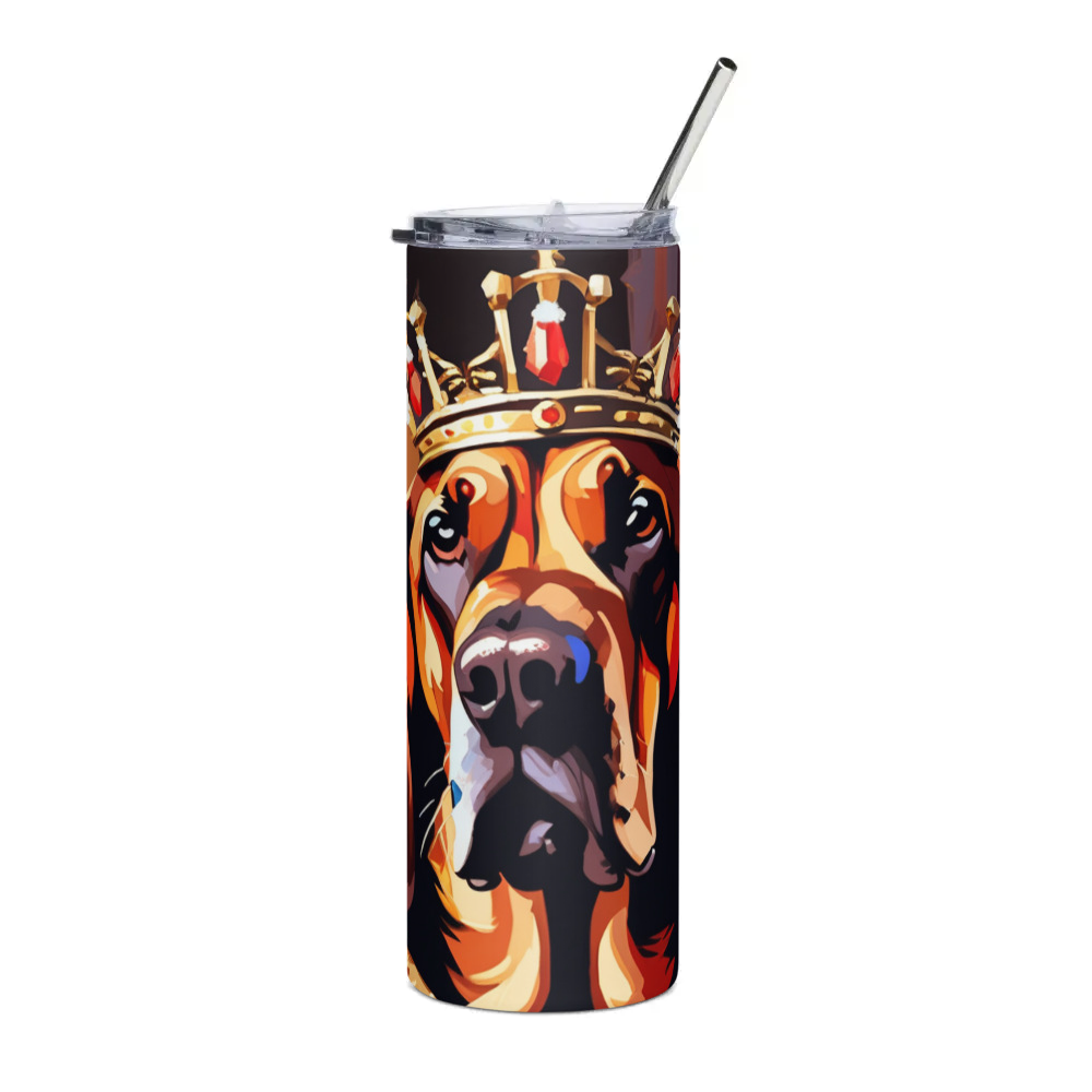 PugMug Custom Bloodhound Stainless Steel Tumbler