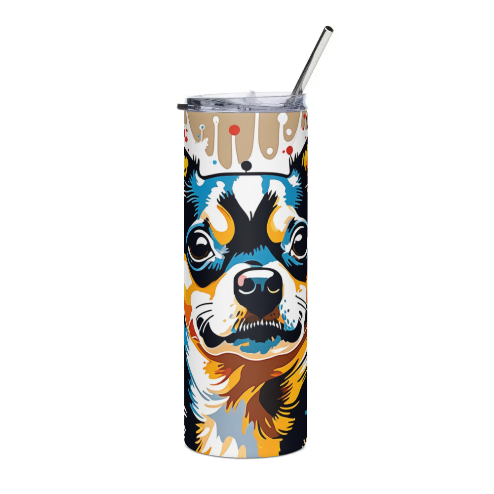 PugMug Custom Chihuahua Stainless Steel Tumbler