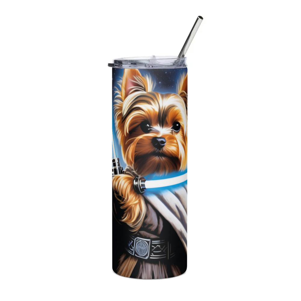PugMug Custom Yorkshire Terrier Stainless Steel Tumbler