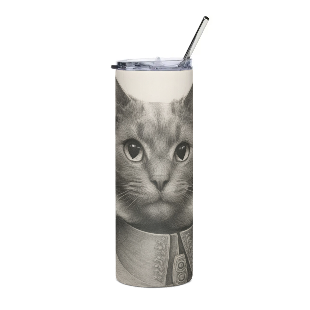 PugMug Custom Thumper Stainless Steel Tumbler