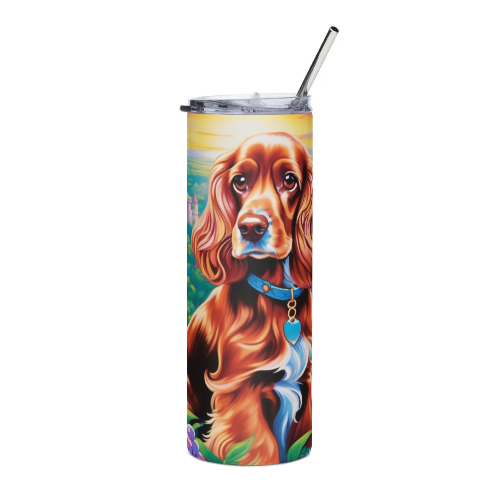 PugMug Custom English Cocker Spaniel Stainless Steel Tumbler
