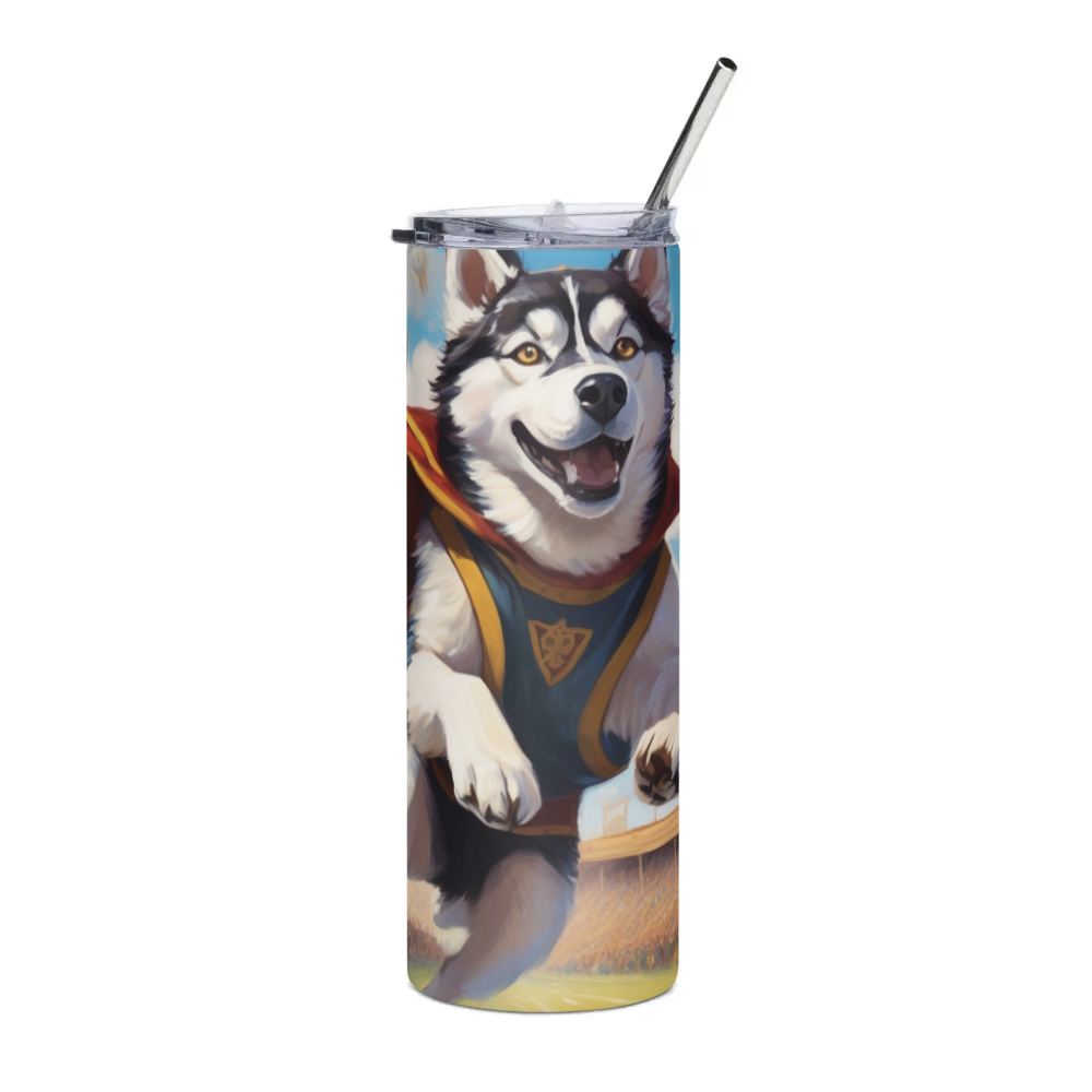 PugMug Custom Siberian Husky Stainless Steel Tumbler