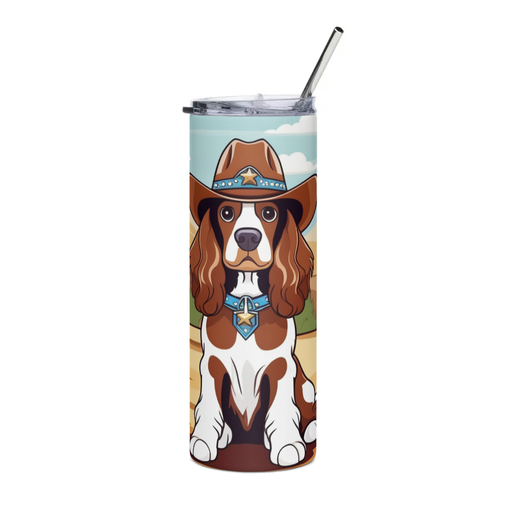 PugMug Custom Cocker Spaniel Stainless Steel Tumbler