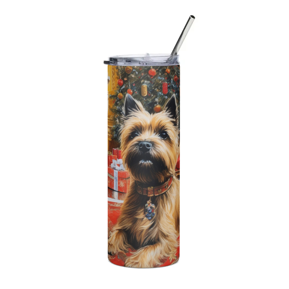 PugMug Custom Cairn Terrier Stainless Steel Tumbler