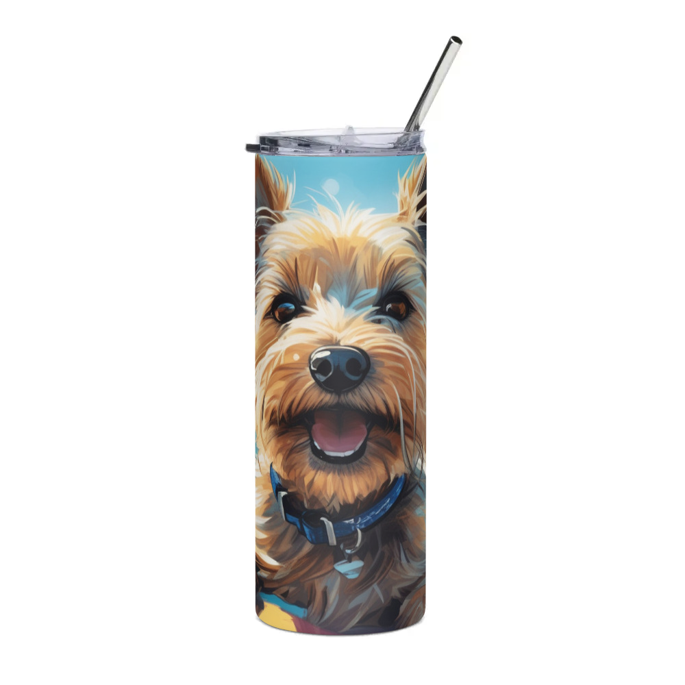 PugMug Custom Cairn Terrier Stainless Steel Tumbler