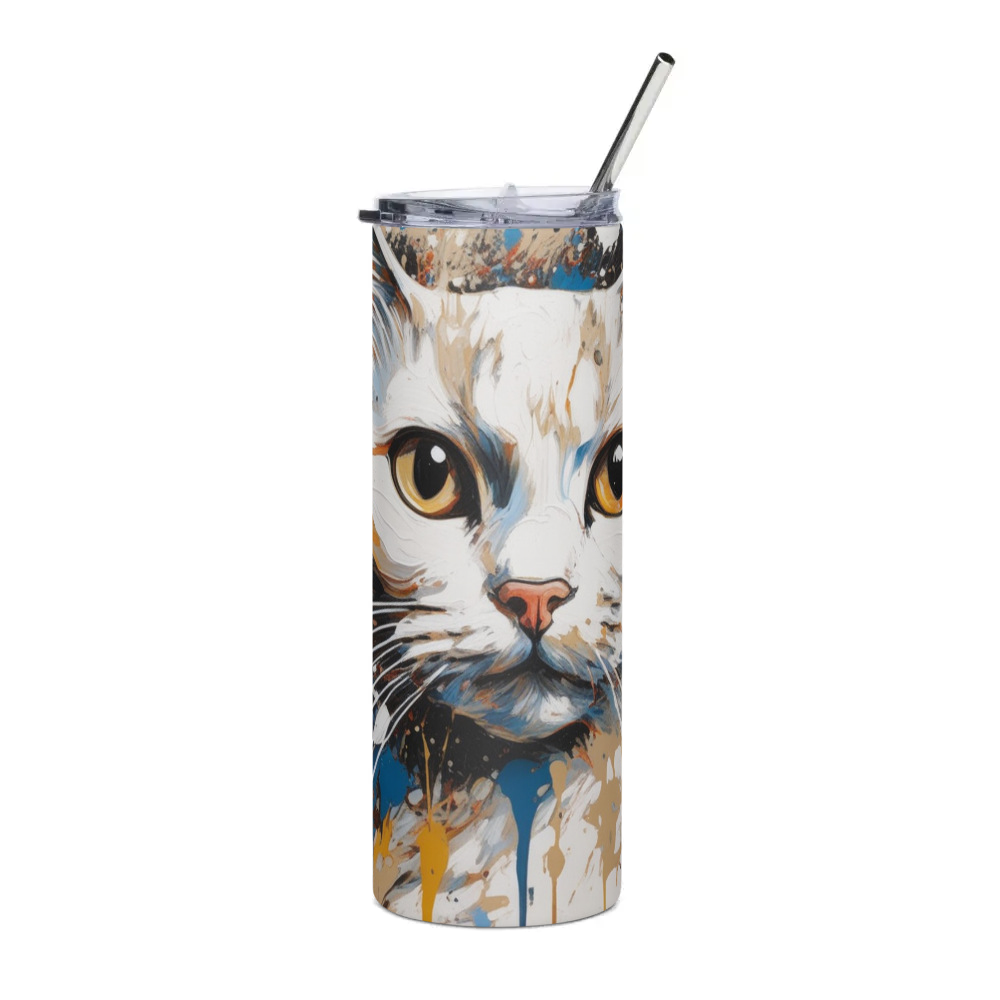 PugMug Custom Pet Stainless Steel Tumbler