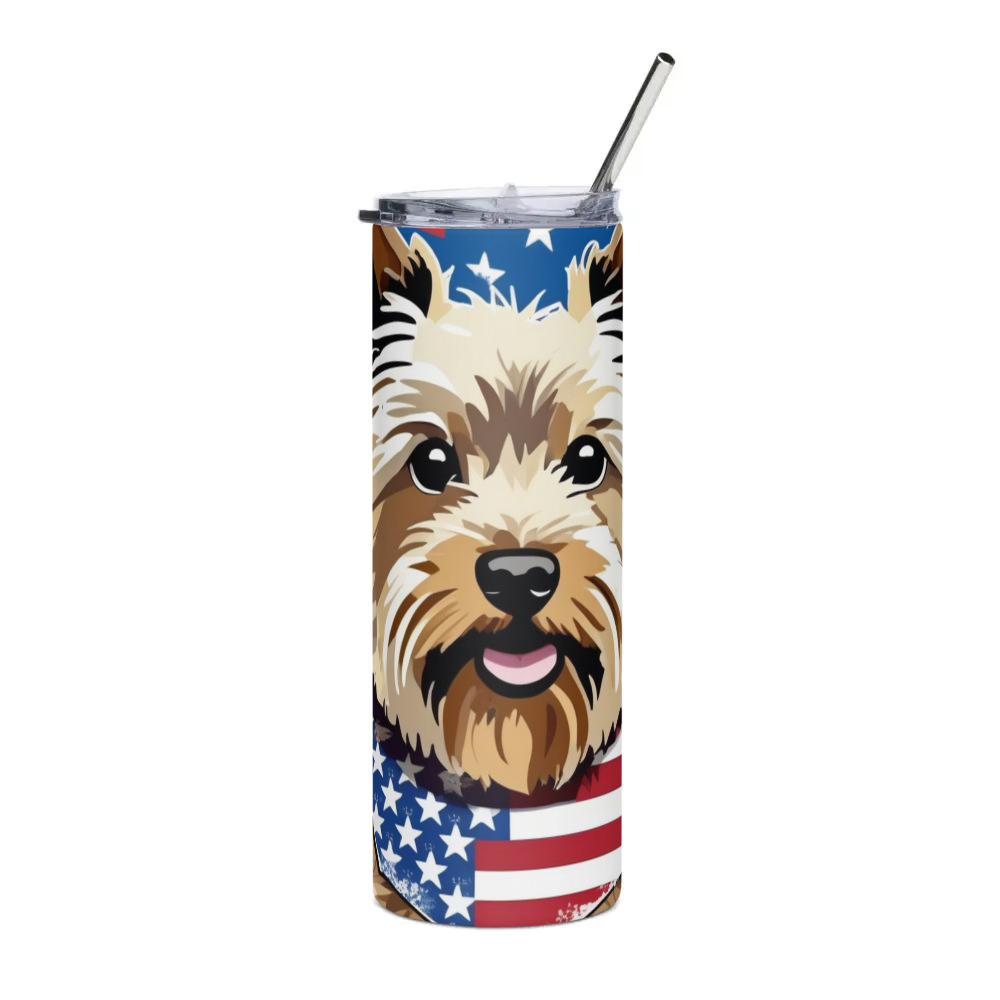 PugMug Custom Cairn Terrier Stainless Steel Tumbler
