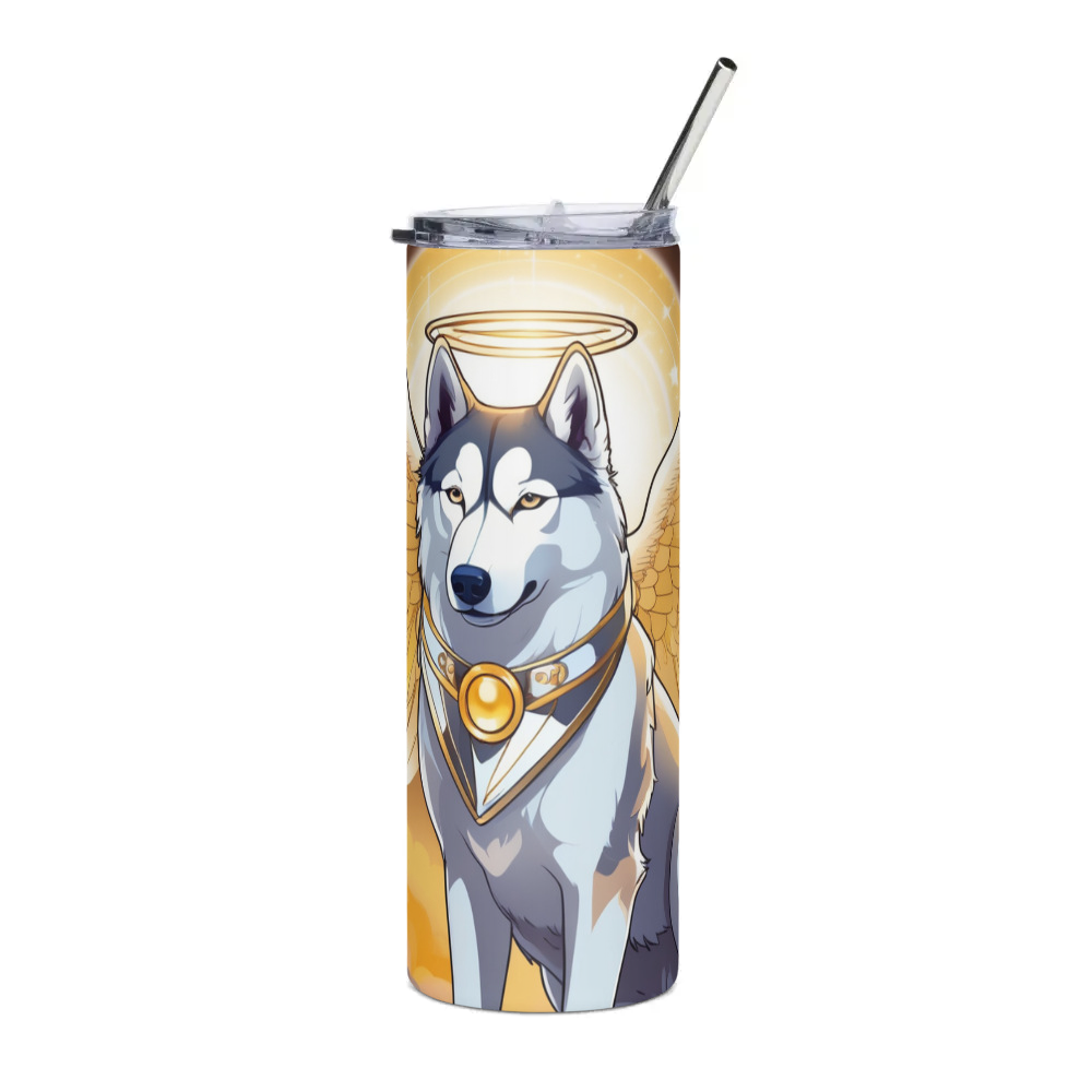 PugMug Custom Siberian Husky Stainless Steel Tumbler