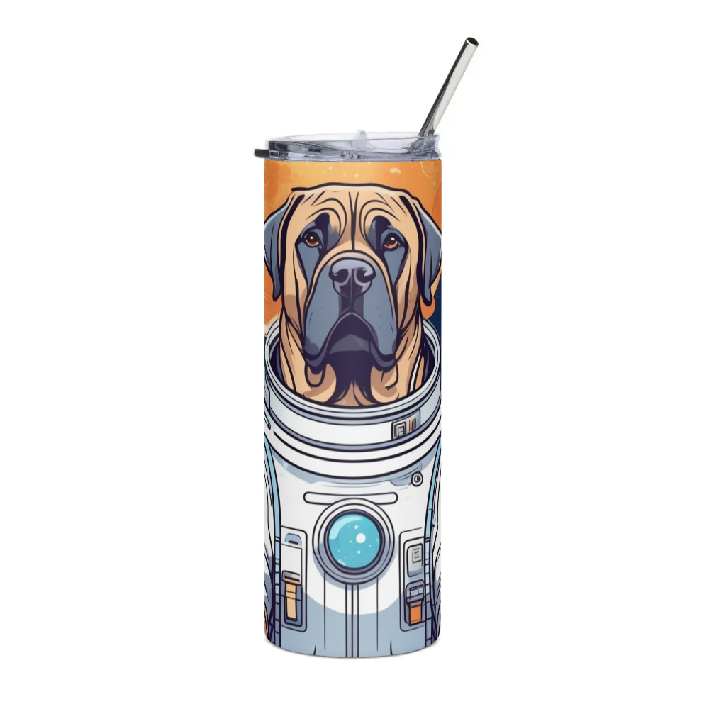 PugMug Custom Mastiff Stainless Steel Tumbler