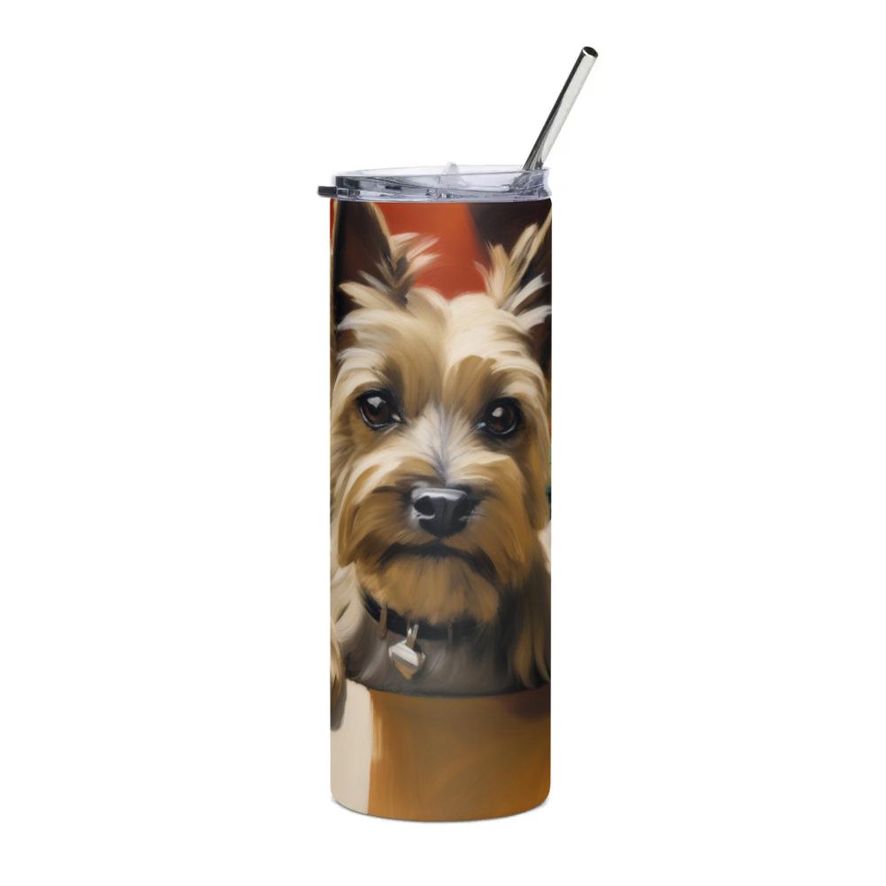 PugMug Custom Cairn Terrier Stainless Steel Tumbler