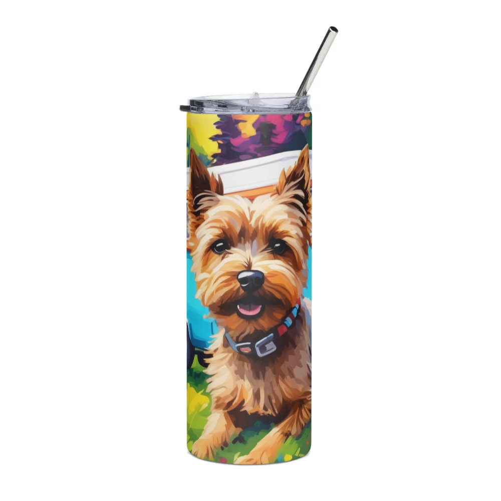 PugMug Custom Cairn Terrier Stainless Steel Tumbler
